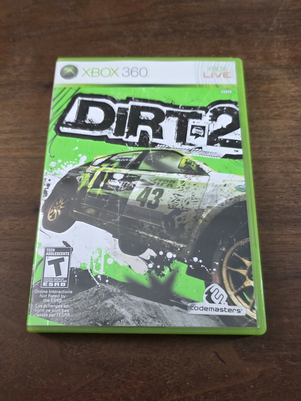 Xbox 360 DiRT 2 Game
